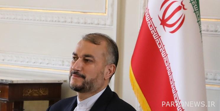 Amir Abdullahian congratulated his Lebanese counterpart on the formation of the Lebanese government