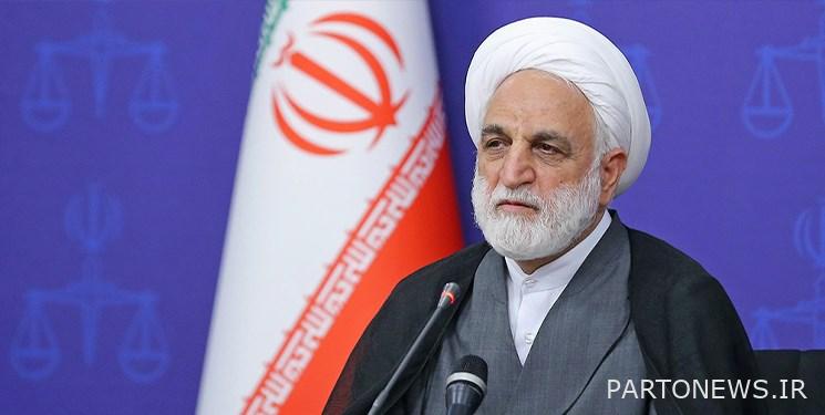 Hojjatoleslam Ejei: Temporary detention orders should not be issued as much as possible