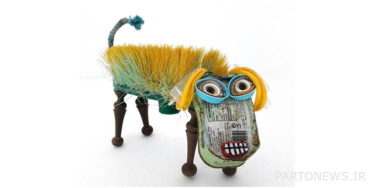 When non-recyclable waste becomes a work of art + photo