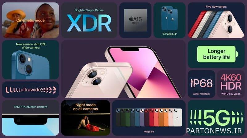 Features and specifications of iPhone 13 - Chicago