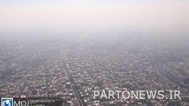 The sky of the capital becomes dusty