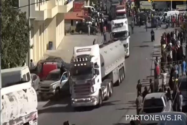 The arrival of a convoy of Iranian fuel tankers broke the economic siege of Lebanon - Mehr News Agency |  Iran and world's news
