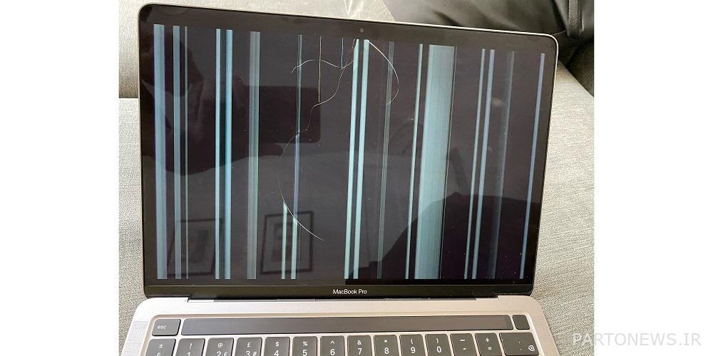 كسر شاشات Apple MacBook M1 