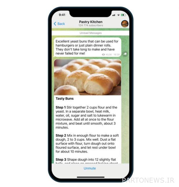 Telegram update 8.0