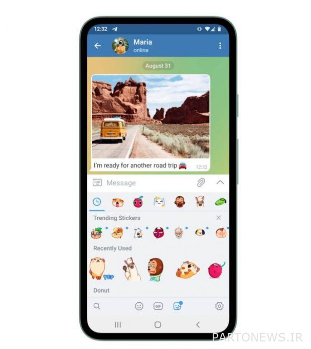 Telegram update 8.0
