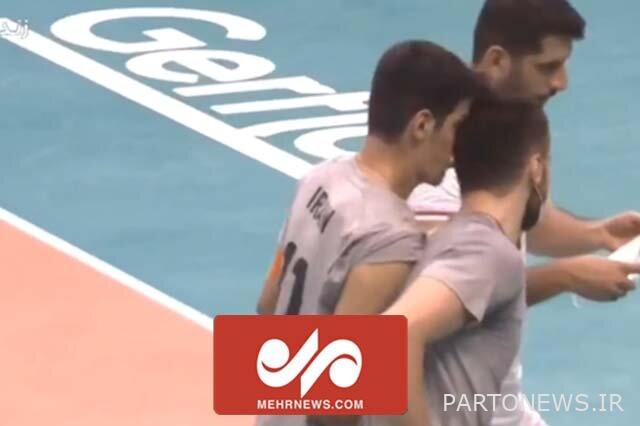 Strange injury of the national team volleyball player - Mehr News Agency |  Iran and world's news