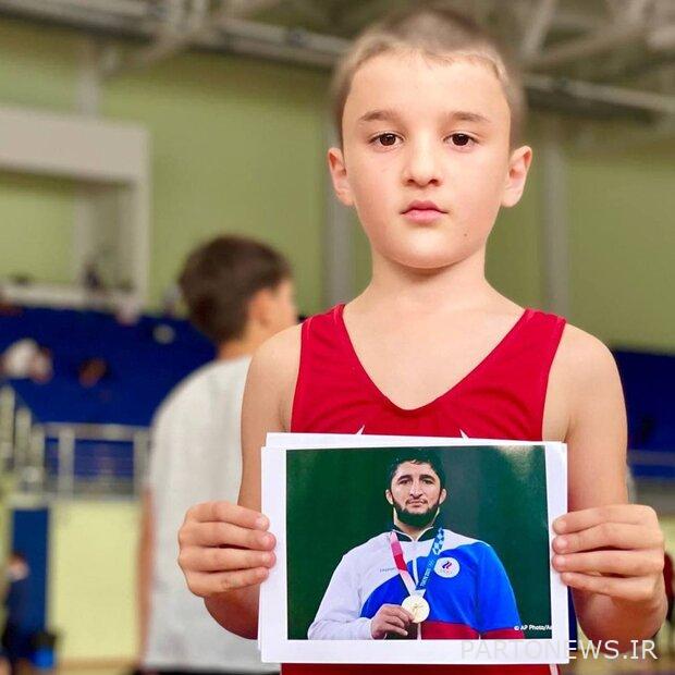 Russian wrestling stars meet young talents from the Caucasus region