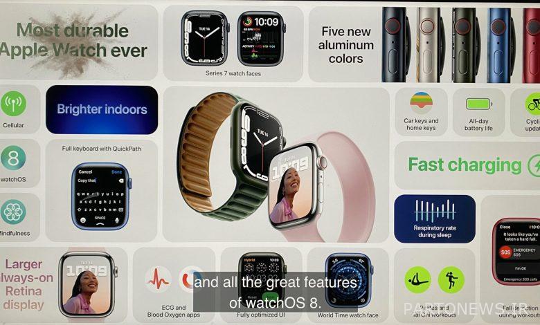Apple has finally unveiled the Apple Watch 7 Series
