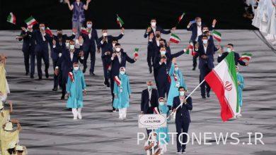Parade of Iranian stars at the Tokyo Olympics