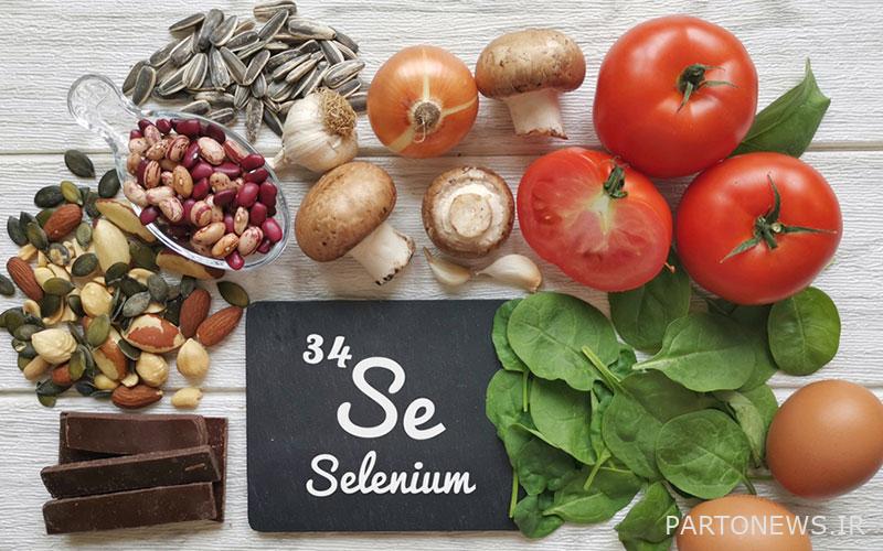 Food sources containing selenium