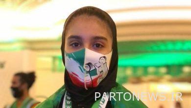 The first medal of the women's weightlifting convoy named / Hosseini won the world bronze medal