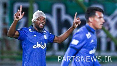 فیلم |  Esteghlal's second goal to Zobahan by Yamga in 90 + 5 minutes