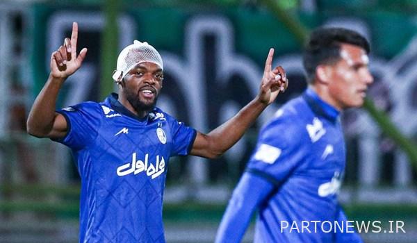 فیلم |  Esteghlal's second goal to Zobahan by Yamga in 90 + 5 minutes