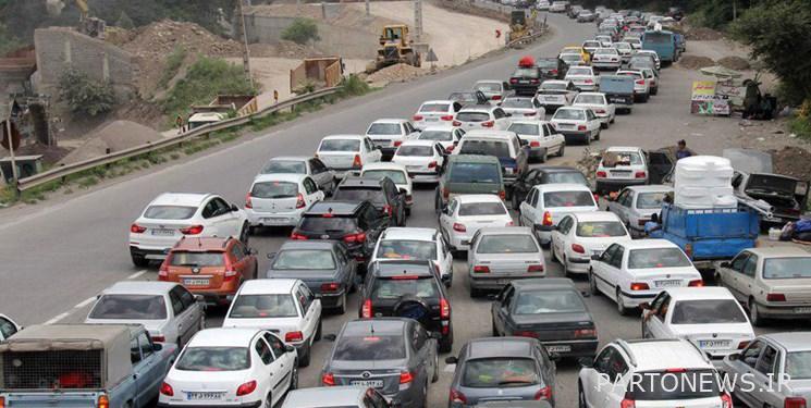 From heavy traffic in Chalous to rain in 3 provinces / traffic restrictions are in place