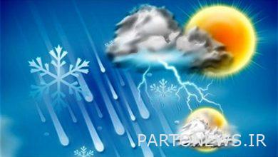 Thunderstorms are raging in the Caspian and Ardabil / Caspian coastal provinces