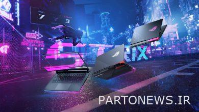 عرضه لپ تاپ ایسوس ROG Strix G15 با پردازنده Ryzen 7 4800H