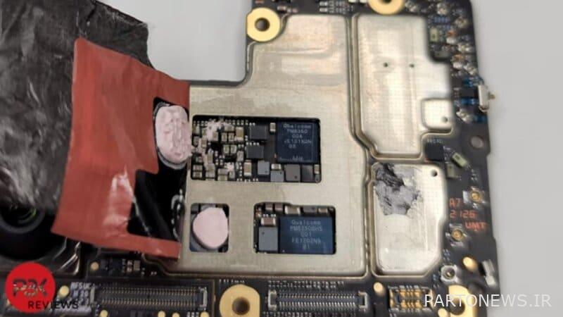 Interior view of Xiaomi 11T Pro - Chicago 