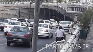 High volume of traffic in the capital's thoroughfares / Heavy traffic in Nawab, Azadi and Sheikh Fazlullah