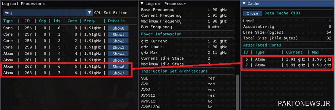 Details of Alder Lake Mobile Processors