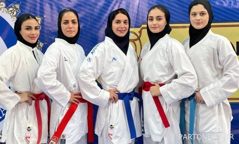 ترکیب جهانی بانوان کاراته ایران مشخص شد