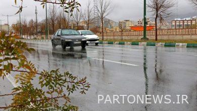 ثلوج وامطار في 4 محافظات / انسداد طريق طهران - الشمال السريع