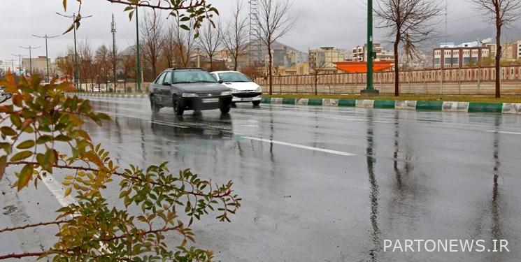 ثلوج وامطار في 4 محافظات / انسداد طريق طهران - الشمال السريع