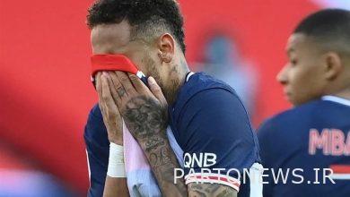 Neymar missed the game with Leipzig