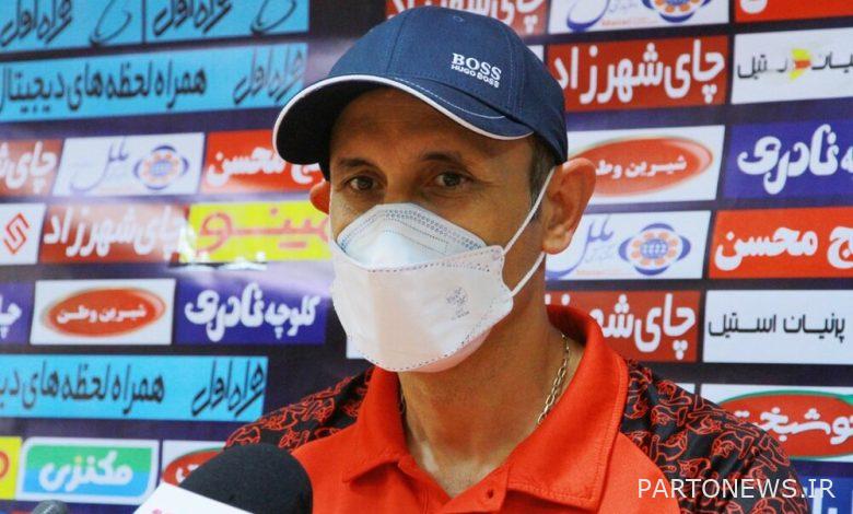 It was hard to gather Persepolis / We were not a regular team in the first half