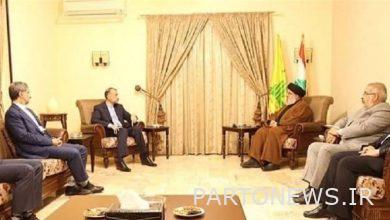 وزير الخارجية الإيراني يلتقي زعيم حزب الله اللبناني