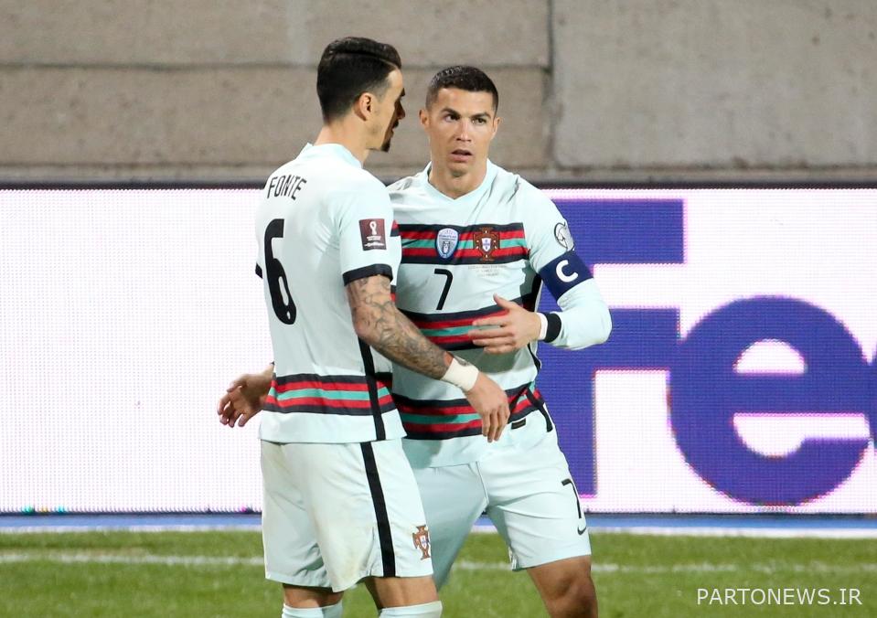 فونته سال ها با رونالدو برای پرتغال بازی کرده است