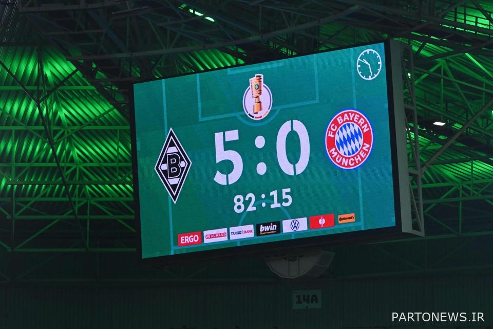 شکست 5-0 بایرن مونیخ مقابل بوروسیا مونشن گلادباخ بزرگترین شکست این باشگاه در 43 سال گذشته و بزرگترین شکست تاریخ در DFB-Pokal است.