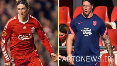 فرناندو تورس هنگام مربیگری اتلتیکو مادرید در دیدار لیگ قهرمانان اروپا با لیورپول تغییر شکل بدن فوق العاده ای را به نمایش گذاشت.