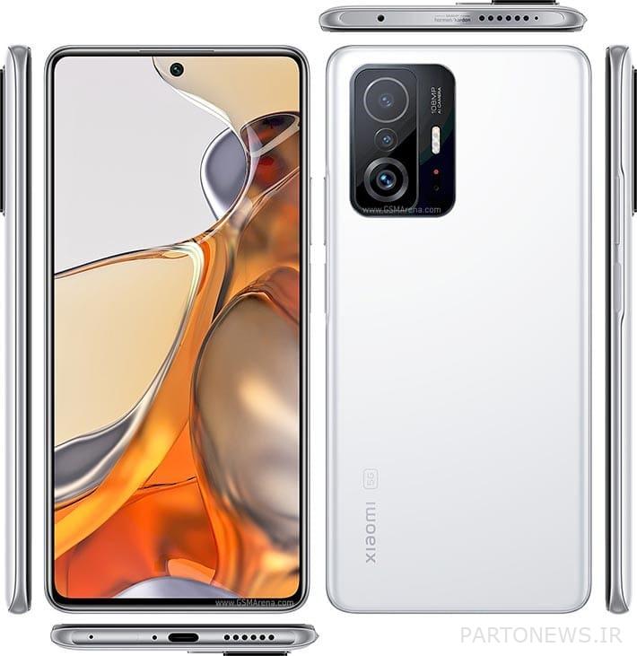 Xiaomi 11T الجديد و Xiaomi 11T Pro White - شيكاغو