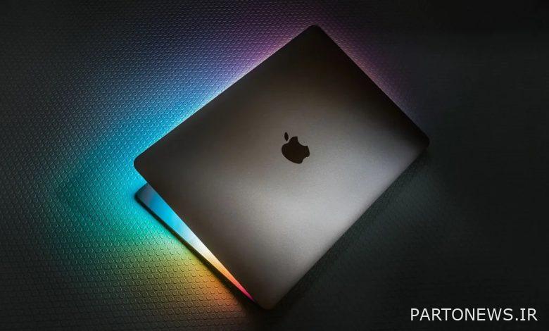 تصویری از نمایشگر M1X MacBook Pro اپل