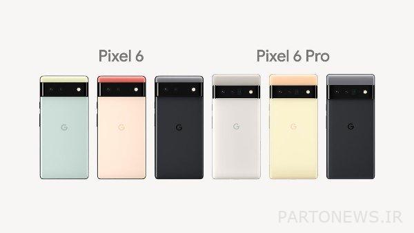 گوگل پیکسل 6، پیکسل 6 پرو با تراشه تنسور، دوربین 50 مگاپیکسلی معرفی شد