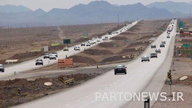 Traffic on northern roads / traffic in some sections of Karaj-Qazvin-Karaj freeway