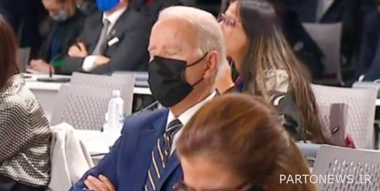 Biden snoozing at the opening of the Glasgow Summit + Film