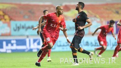 The superiority of Golgohar and Foolad in the first half against Nasajee and Masroofsanjan