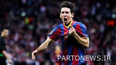 فیلم |  Messi's first goal in the Champions League