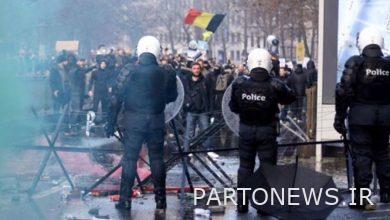 Protests over coronary restrictions in Belgium escalated into violence