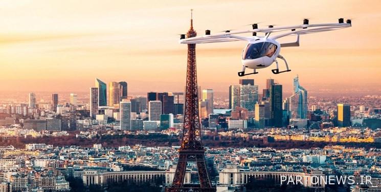 اختبار استخدام سيارات الأجرة الطائرة في أولمبياد باريس 2024 + الصور