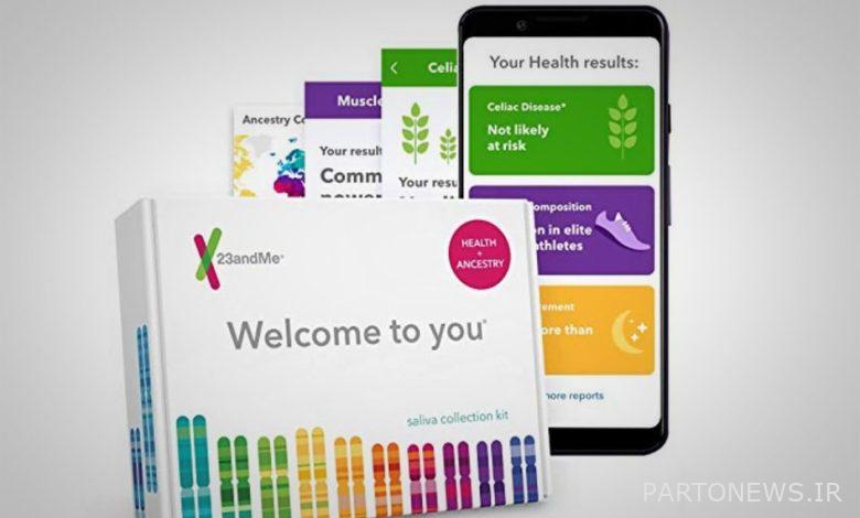 50 درصد در کیت DNA 23andMe در آمازون صرفه جویی کنید