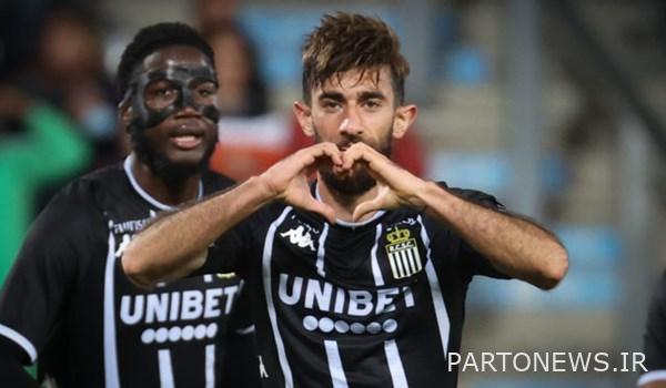 فیلم |  Charleroi club teaser of Gholizadeh contract extension