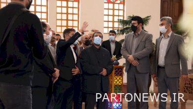 The Minister of Heritage and Culture visited the mansion of Khelikhan Mahdishahr