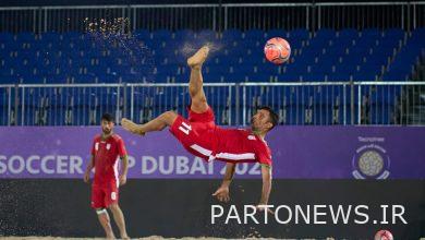 Beach Soccer Intercontinental Cup Hashempour's students won against Japan