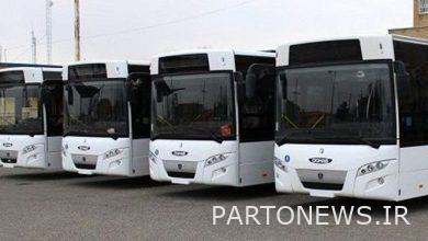 Operation of 110 new buses in the capital today