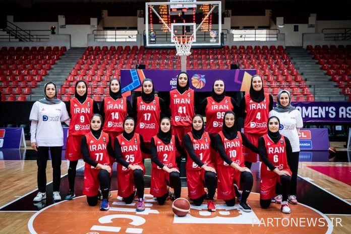 The next opponent of the Iranian women's national basketball team in the Asian Cup has been determined