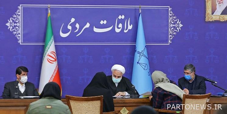 Mohseni Ejei's face-to-face meeting with the families of those convicted of the November 1998 events