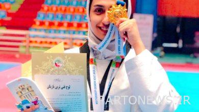 پایان کار تکواندو زنان ایران در مسابقات آزادجهان با طلای «زهرا شیدایی»