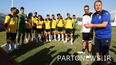 The last training session of the national team before the match against Lebanon